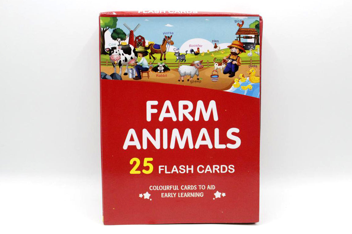 Farm Animals Flash Cards (1017)