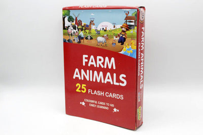 Farm Animals Flash Cards (1017)