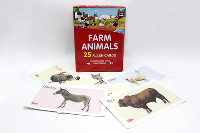 Farm Animals Flash Cards (1017)