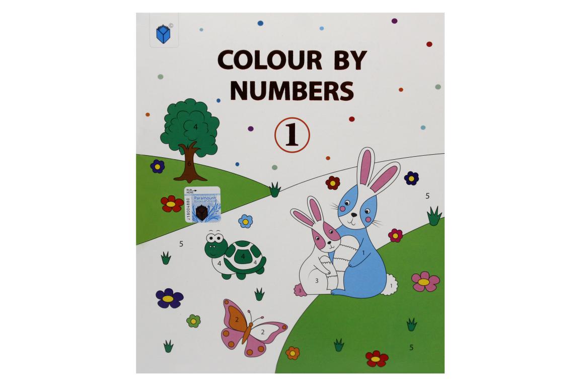 Colour By Numbers Book