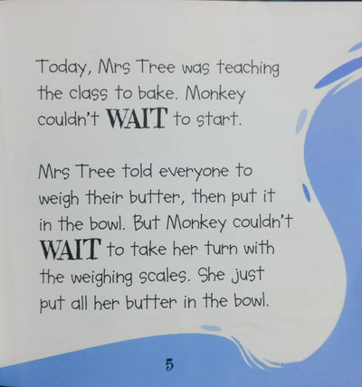 Monkey Can't Wait But Learns To Be More Pateint - Moral Book