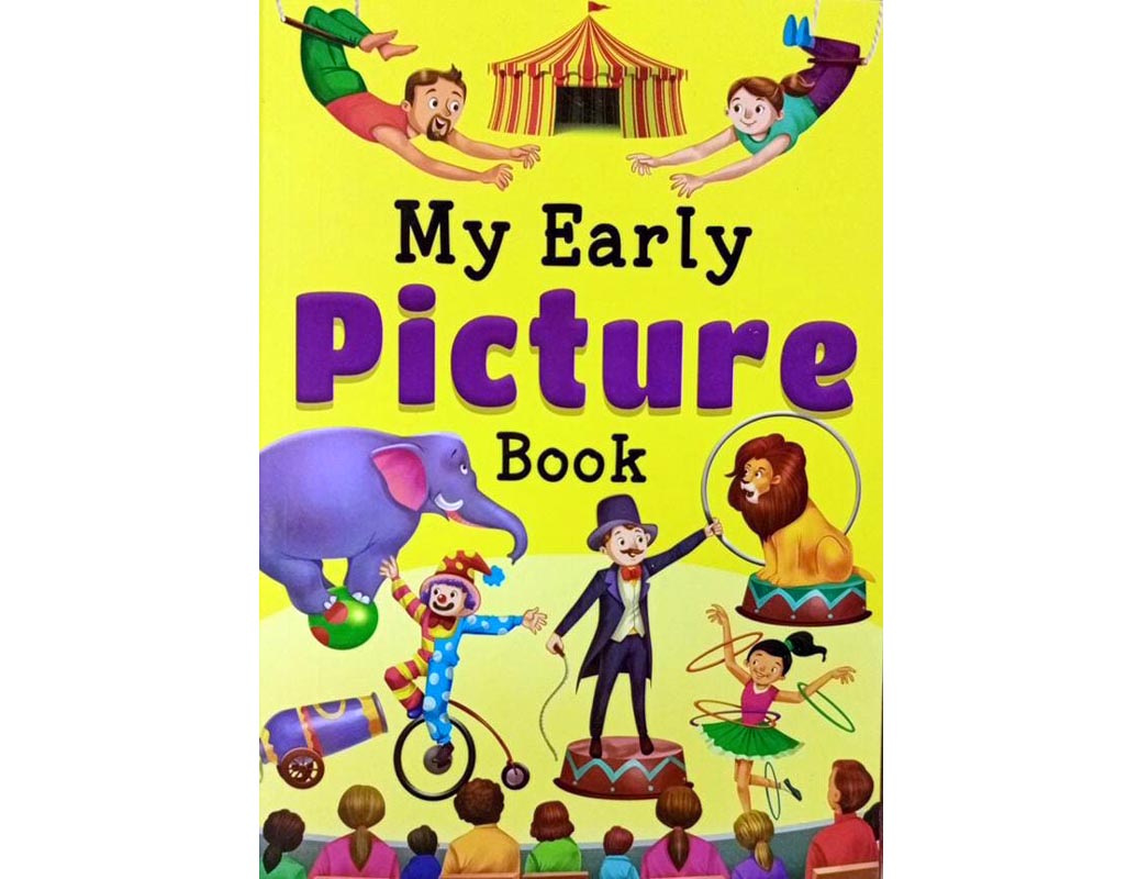 My Early Picture Book: A Wipe-Clean Fun Learning Board Book for Toddlers!