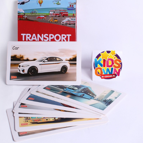 Early Learning: 24 Transport Flash Cards