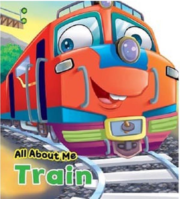 All About Me Train Book - An Informative Book For Kids