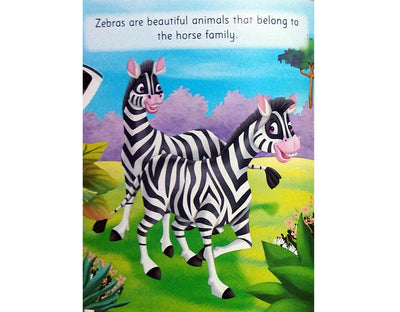 All About Me Zebra - An Informative Book for Kids