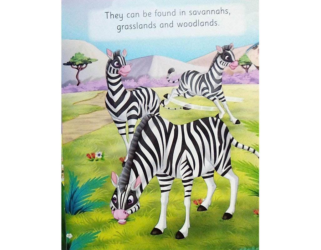 All About Me Zebra - An Informative Book for Kids