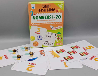 Smart Flash Cards-Numbers 1-20