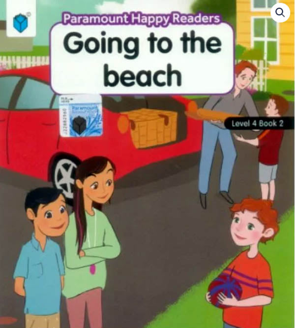 Going To The Beach Happy Reader Level-4, Book-2