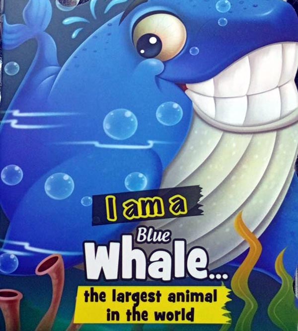 I Am A Blue Whale - An Informative Book for Kids