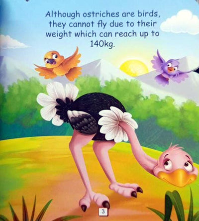 I Am An Ostrich - An Informative Book for Kids