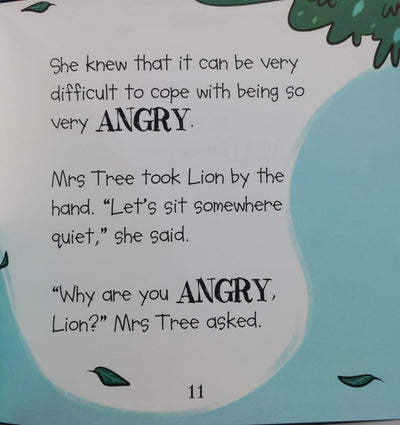 Lion Is Angry But Learns To Manage His Temper - Moral Book