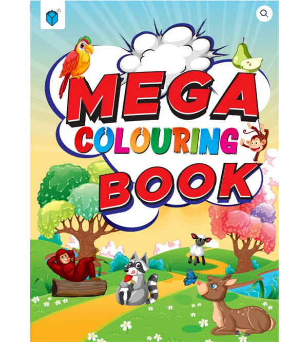 Mega Colouring Book For Kids