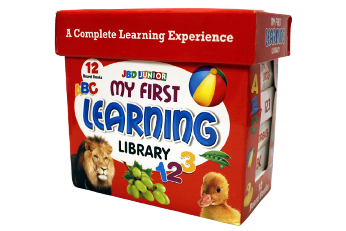 My First Learning Library 12 In 1 (Board Books)