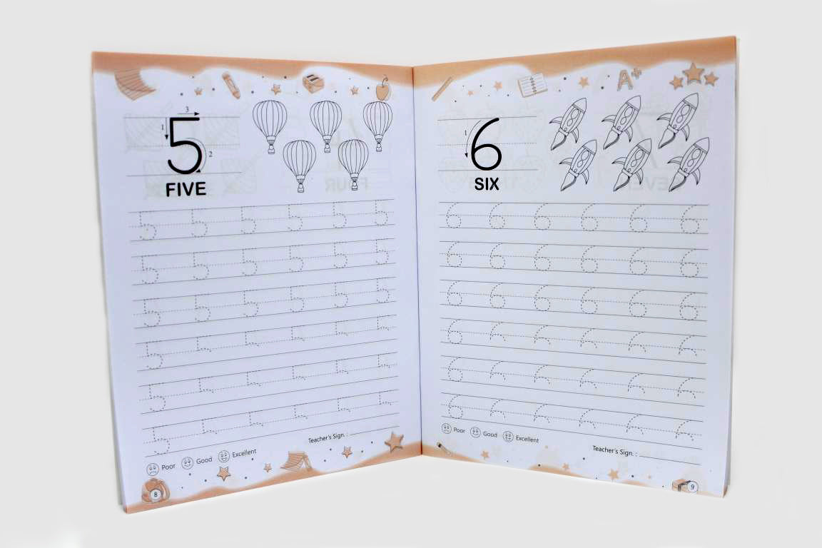 Writing Numbers 1-50 Basic Skills Book (2052)