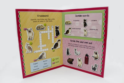 My First Kitten Wipe Clean Activity Book