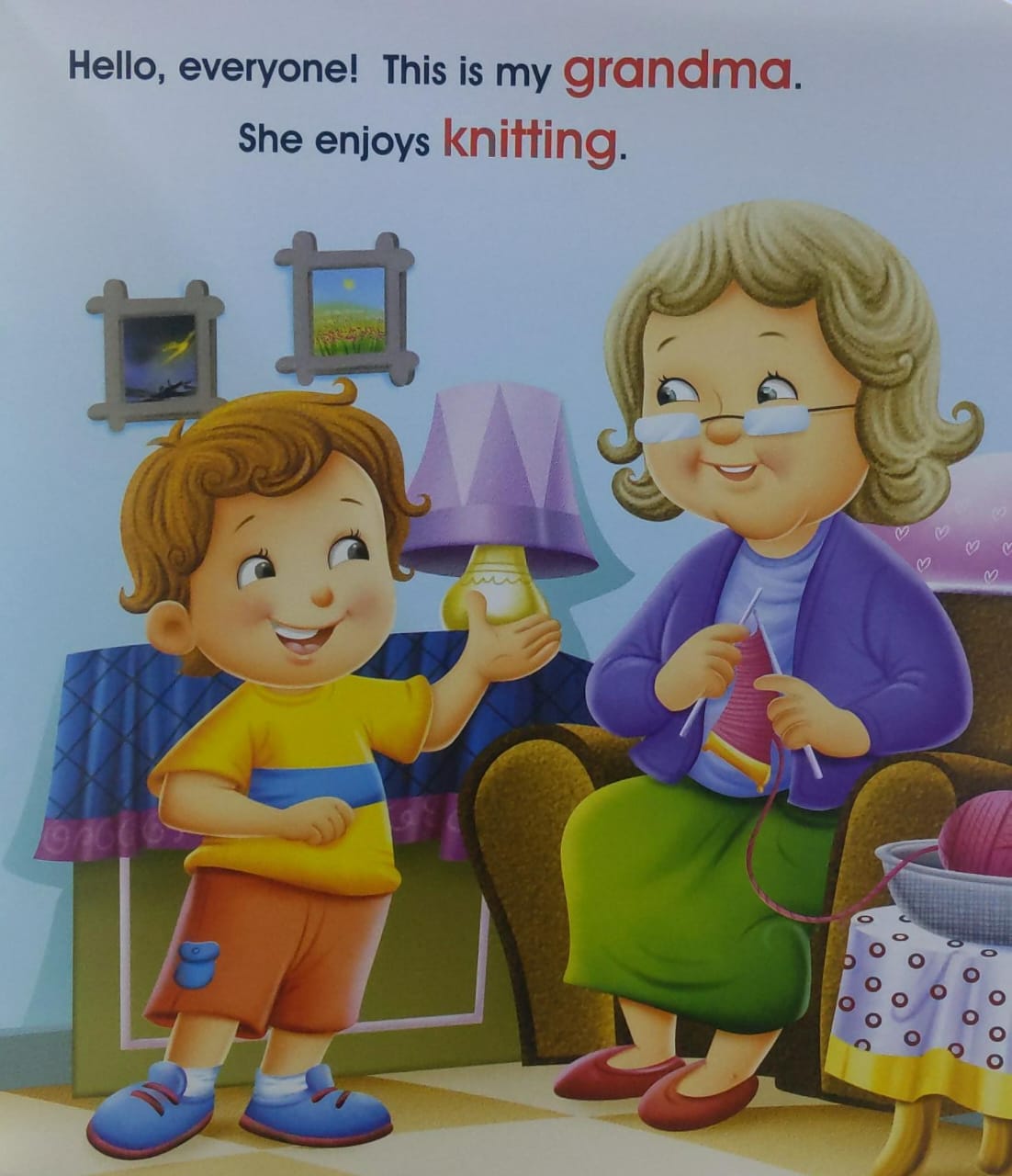 Thank You, Grandma - Character Building Book For Kids