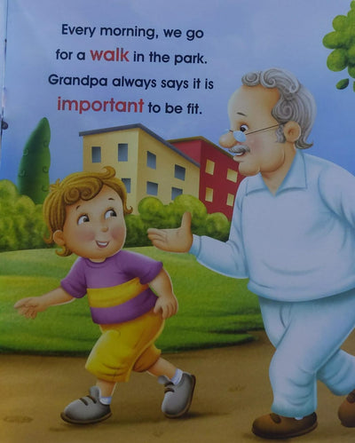 Thank You, Grandpa - Character Building Book For Kids