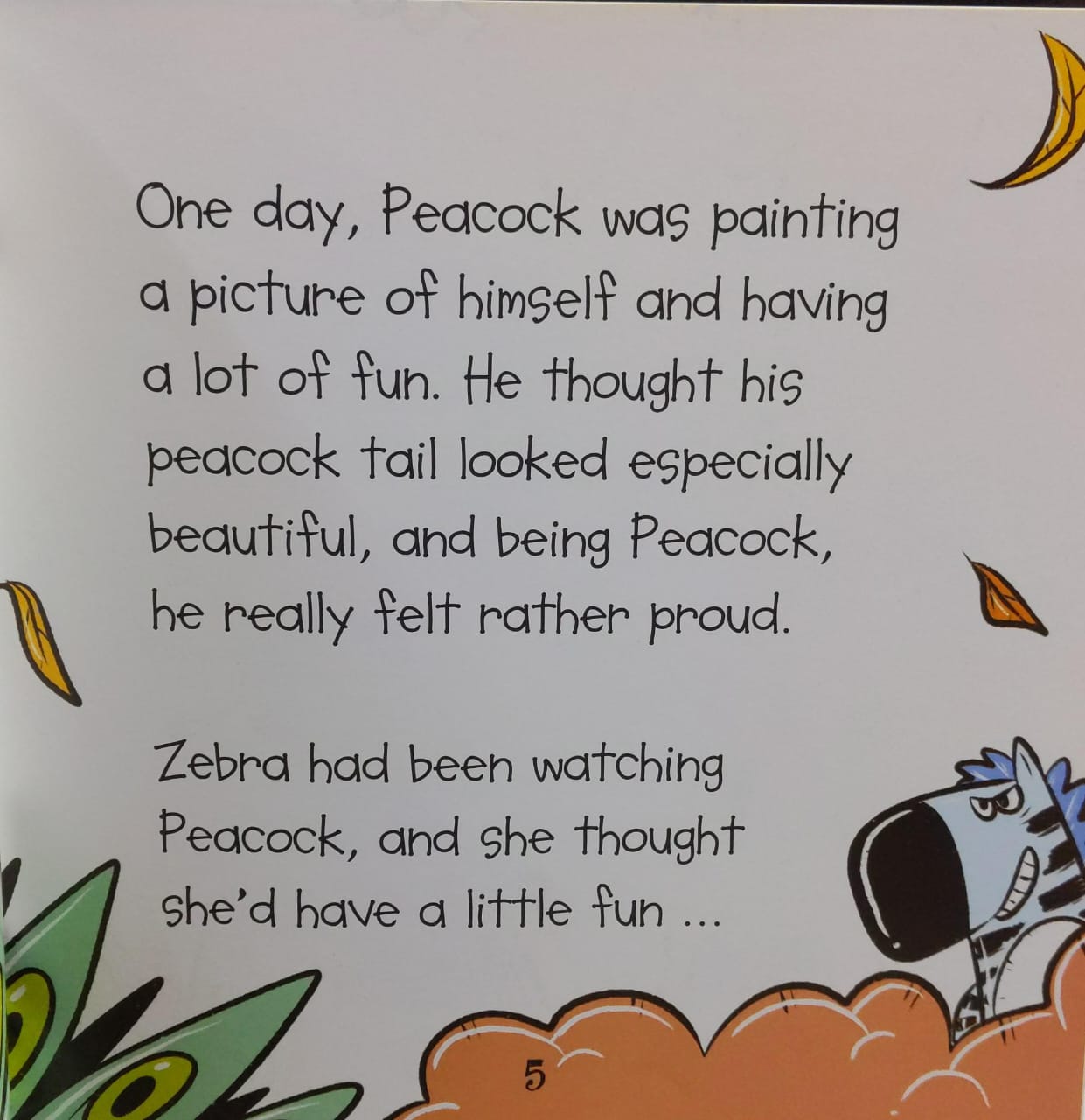 Zebra Is A Bully But Learns To Be Nice - Moral Book